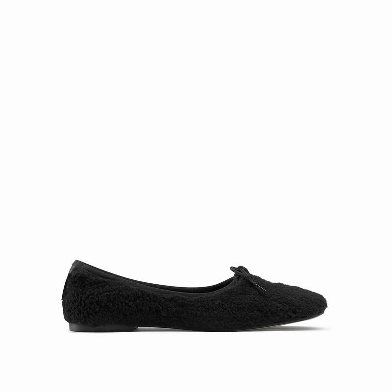 Russell And Bromley Cuddle Ženske Balerine Crne | HDX7578YI