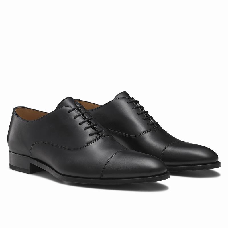 Russell And Bromley Cumulus Muške Oxfordice Crne | IAS5821FE