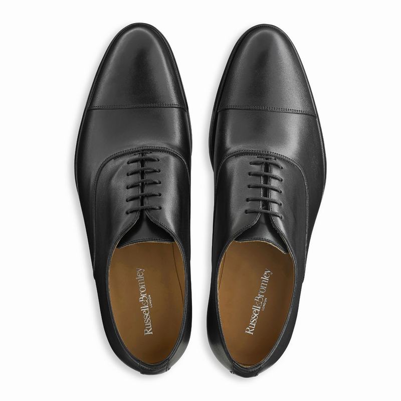 Russell And Bromley Cumulus Muške Oxfordice Crne | IAS5821FE