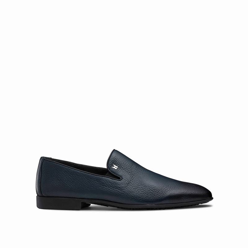 Russell And Bromley Diretto Muške Slip On Cipele Plave | BLT4688TZ