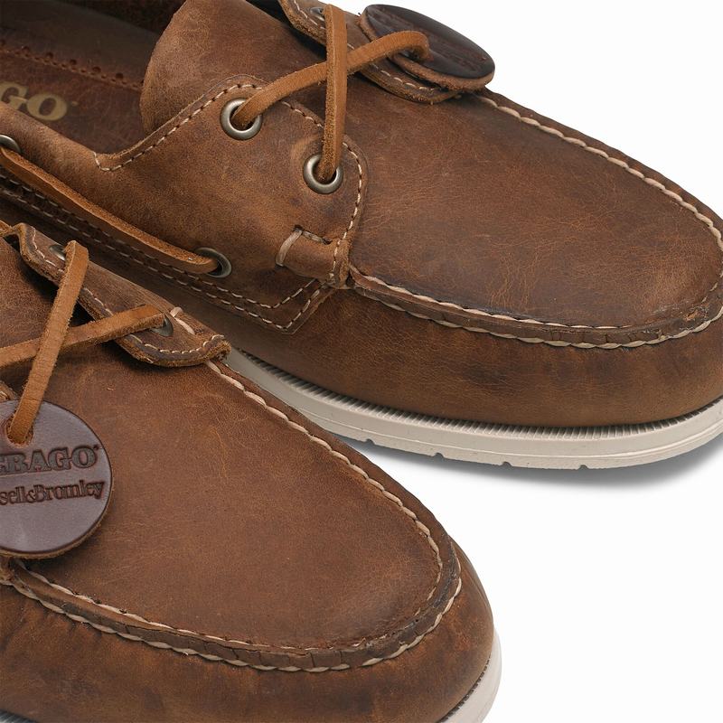 Russell And Bromley Docksides Muške Cipele Za Čamce Smeđe | PEF9339LQ