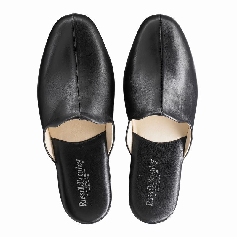 Russell And Bromley Dominic Muške Papuče Crne | ZBZ8044VS