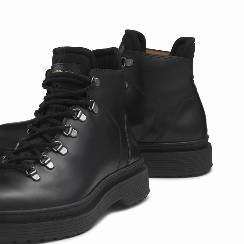 Russell And Bromley Eiger Muške Čizme Na Vezanje Crne | BSG3173YN
