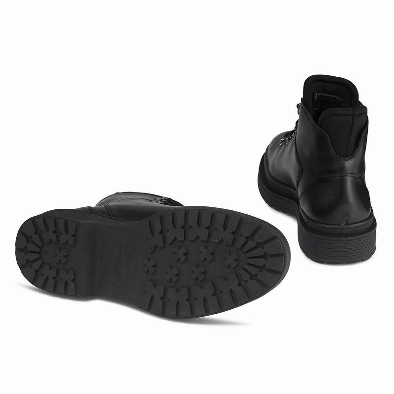 Russell And Bromley Eiger Muške Čizme Na Vezanje Crne | BSG3173YN