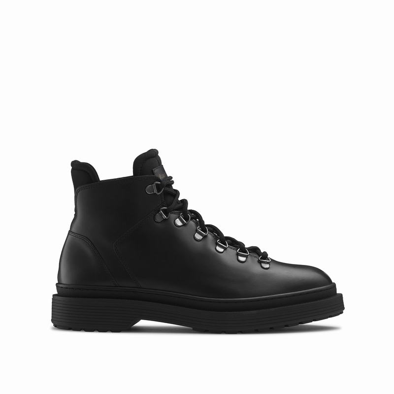 Russell And Bromley Eiger Muške Čizme Na Vezanje Crne | BSG3173YN