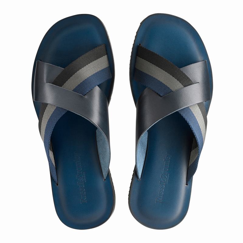 Russell And Bromley Fab Muške Slajdovi Plave | JOX9580TI