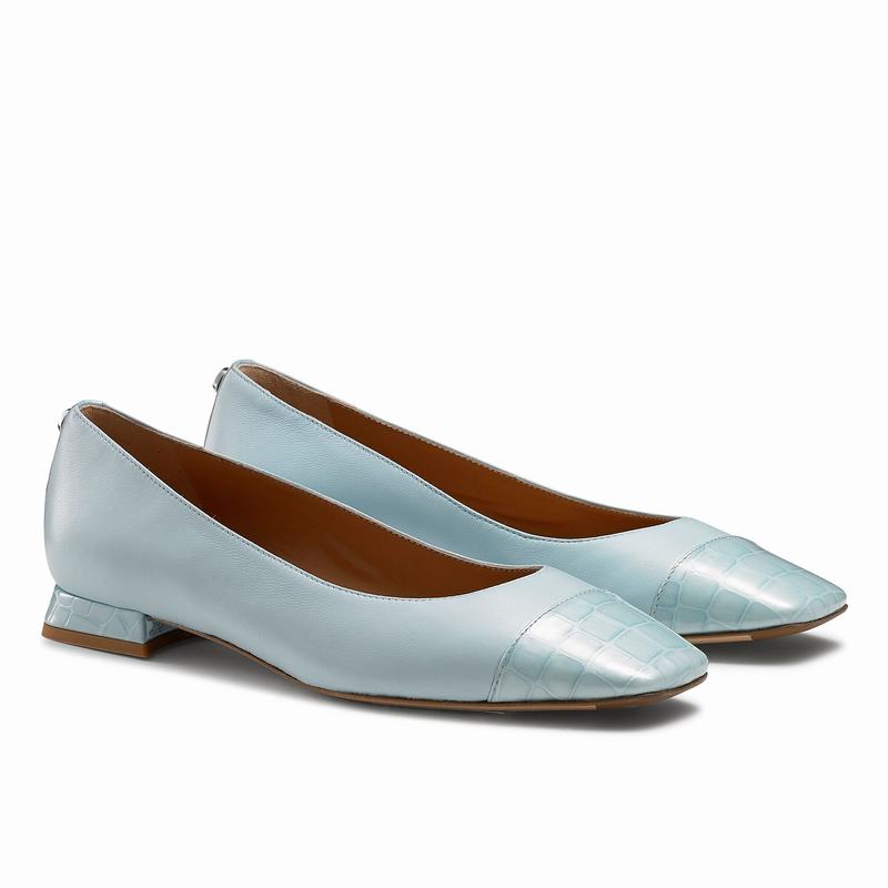 Russell And Bromley Fondant Ženske Balerine Plave | CNS7646CZ
