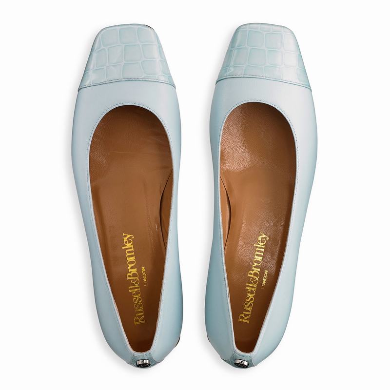 Russell And Bromley Fondant Ženske Balerine Plave | CNS7646CZ