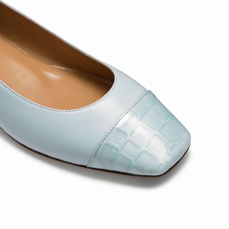 Russell And Bromley Fondant Ženske Balerine Plave | CNS7646CZ