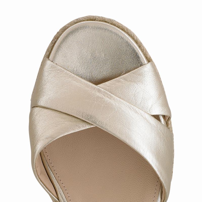 Russell And Bromley Gelato Ženske Espadrile Metalne | TQA1436HL