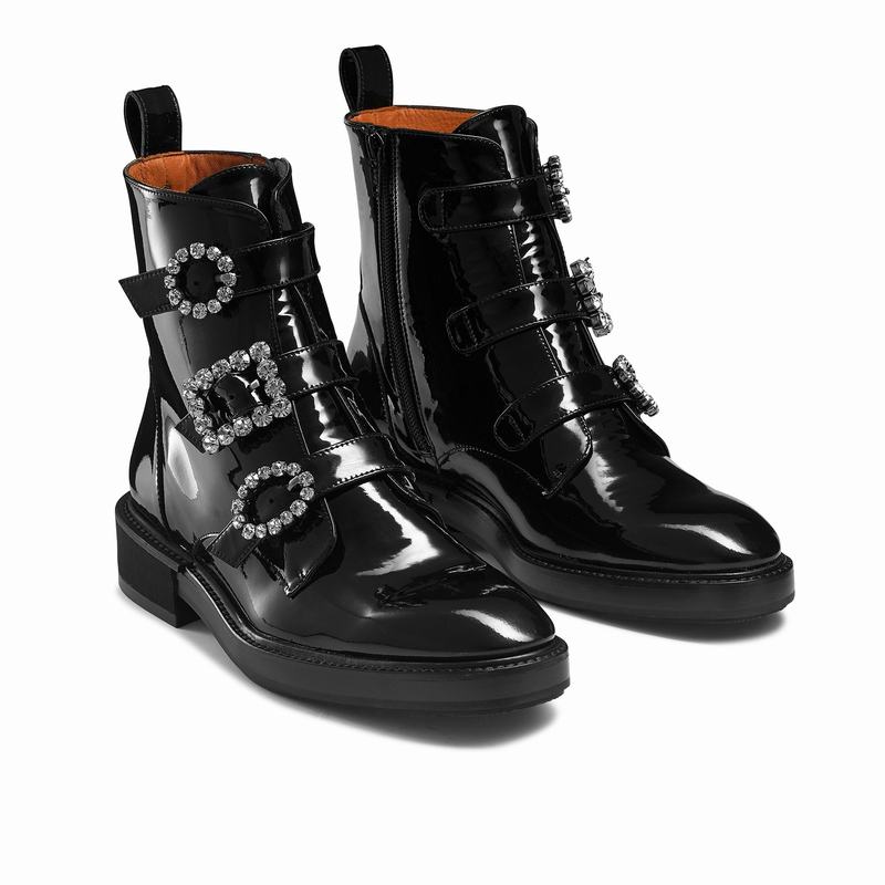 Russell And Bromley Glamorous Ženske Gležnjače Crne | QBM9125OI