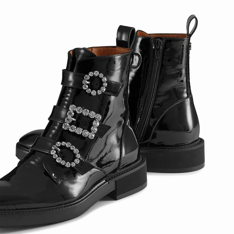 Russell And Bromley Glamorous Ženske Gležnjače Crne | QBM9125OI