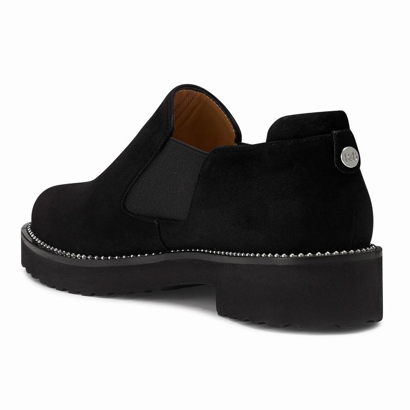Russell And Bromley Grid Ženske Mokasinke Crne | NGU1947CU