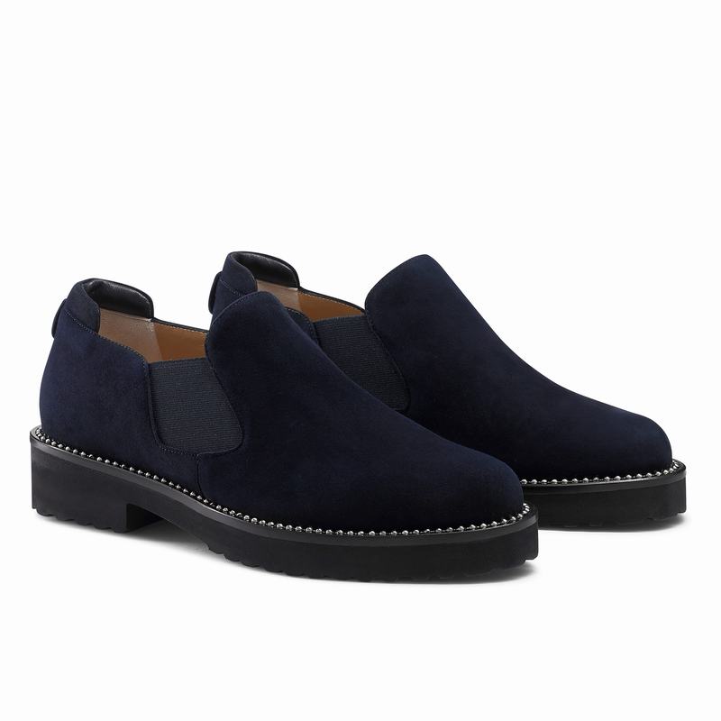 Russell And Bromley Grid Ženske Mokasinke Plave | XSP3428BX