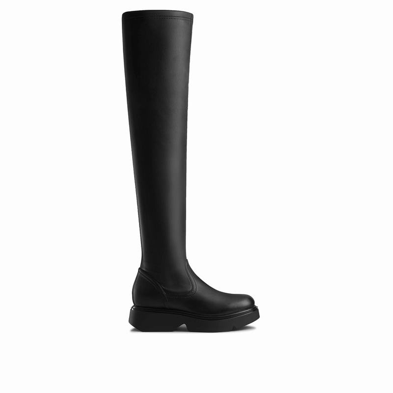 Russell And Bromley Holdtight Ženske Knee-high Boots Crne | YVZ5731CY