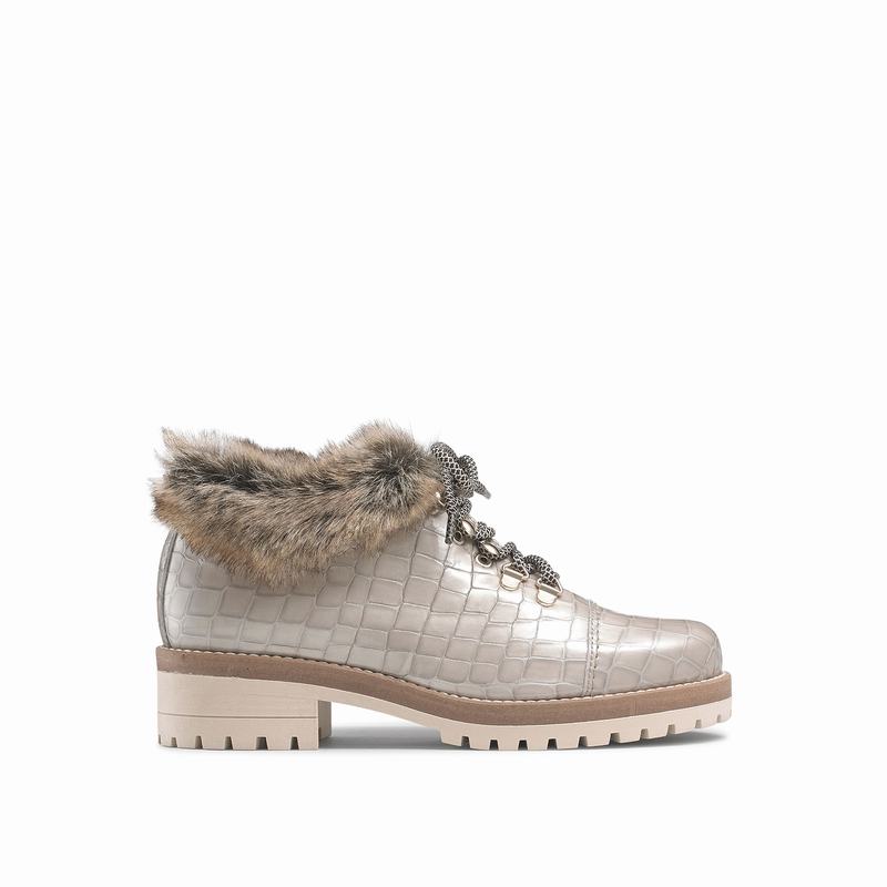Russell And Bromley Icelander Ženske Čizme Na Vezanje Smeđe | FPD4243TS