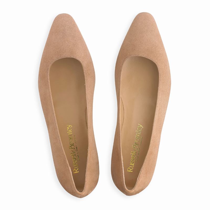 Russell And Bromley Impression Ženske Balerine Smeđe | NMF3518OM