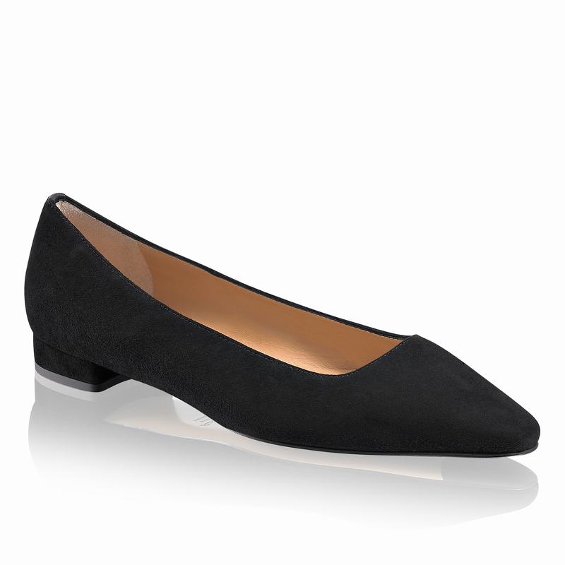 Russell And Bromley Impression Ženske Balerine Crne | YER196KQ