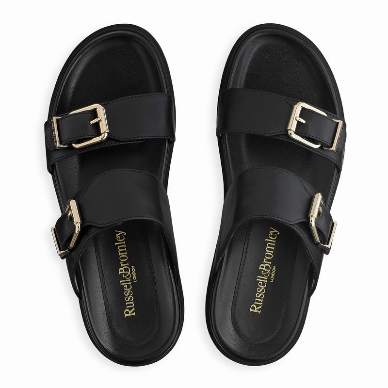 Russell And Bromley Island Ženske Sandale Crne | HDT226EY