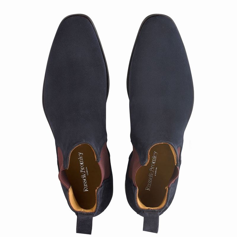 Russell And Bromley Jean Paul Muške Chelsea Čizme Plave | XMI9375JU