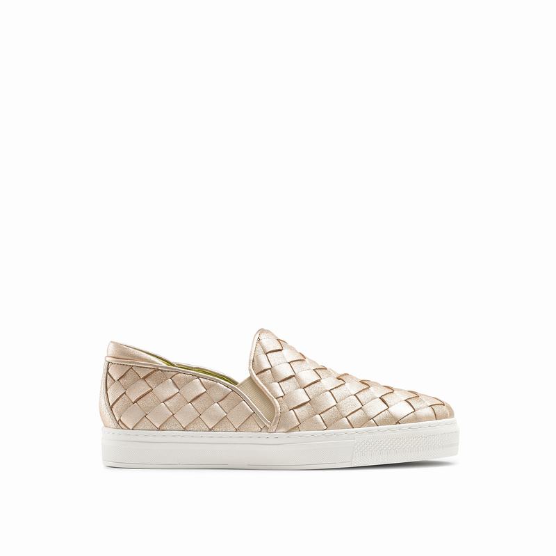 Russell And Bromley Jenna Ženske Slip On Tenisice Metalne | RSO5250EI