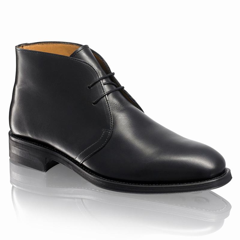 Russell And Bromley Jermyn Muške Pustinjske Čizme Crne | GSN7387DV