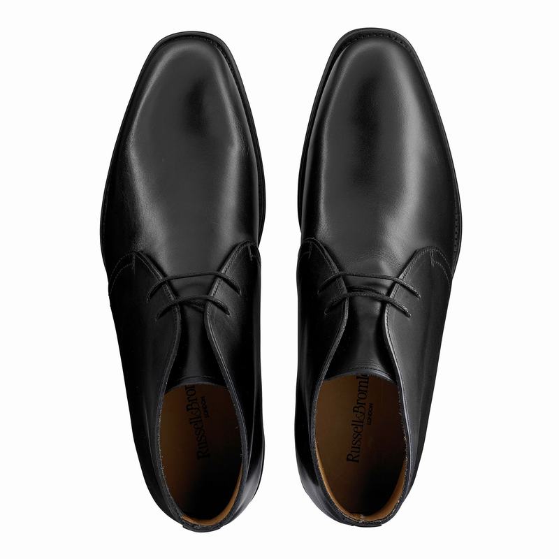 Russell And Bromley Jermyn Muške Pustinjske Čizme Crne | GSN7387DV