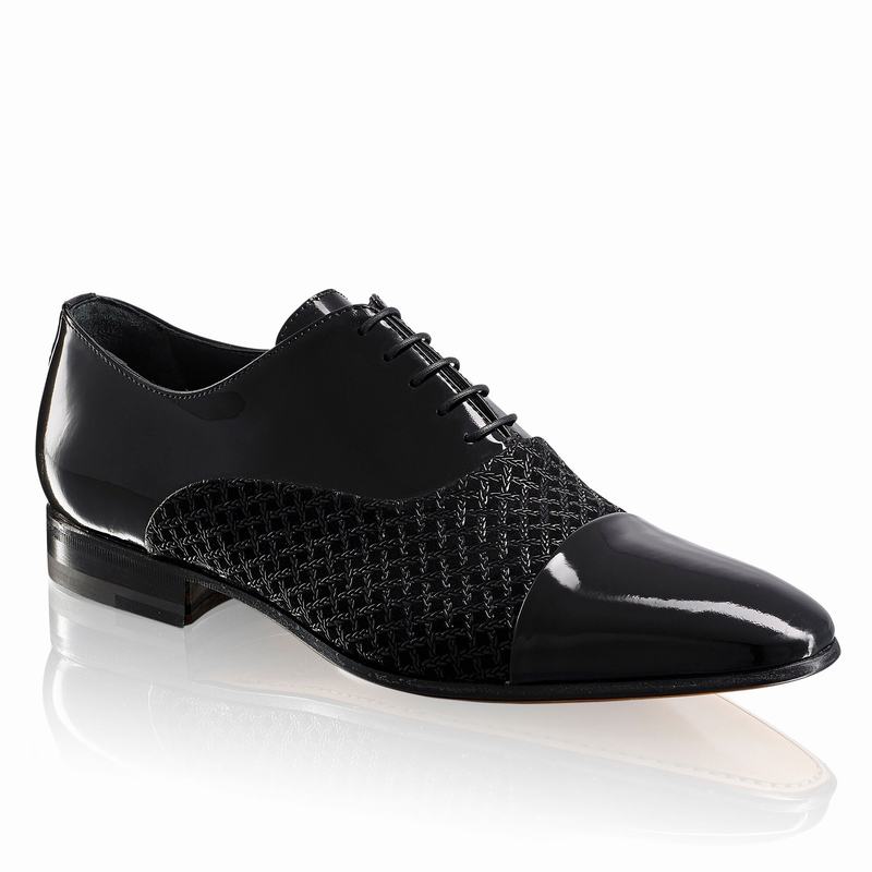 Russell And Bromley Know-how Muške Oxfordice Crne | TEL6741MY
