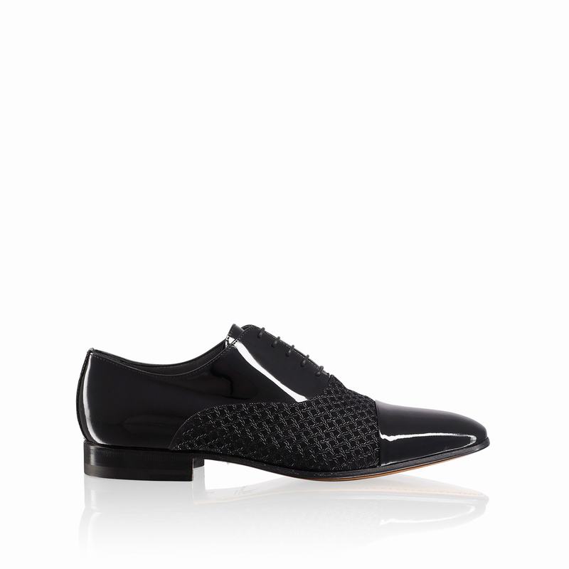 Russell And Bromley Know-how Muške Oxfordice Crne | TEL6741MY