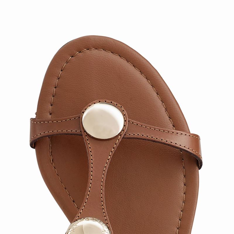 Russell And Bromley Lauren Ženske Sandale Smeđe | DUX3625ER