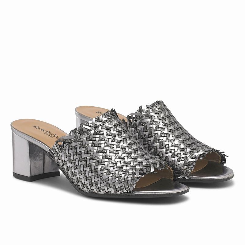 Russell And Bromley Libertymid Ženske Sandale na Klin Metalne | MOG97XD