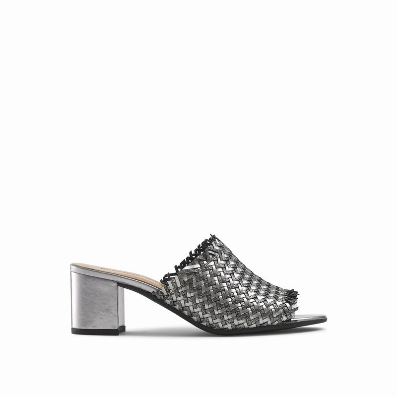 Russell And Bromley Libertymid Ženske Sandale na Klin Metalne | MOG97XD