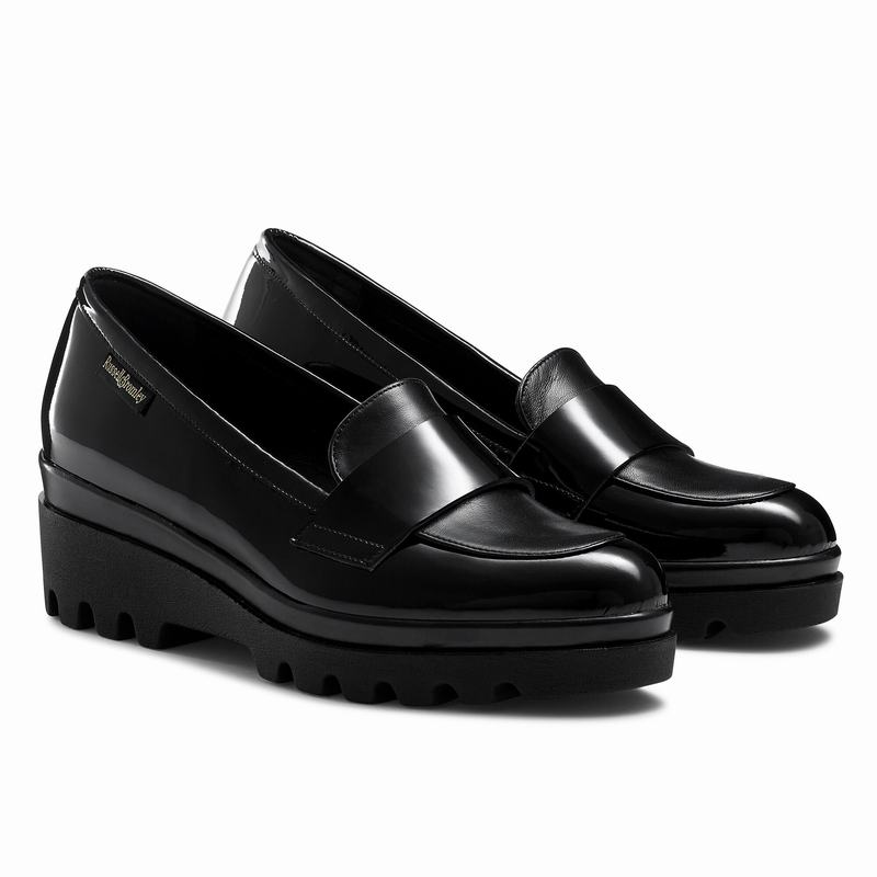 Russell And Bromley Limbo Ženske Mokasinke Crne | FZR7190RN
