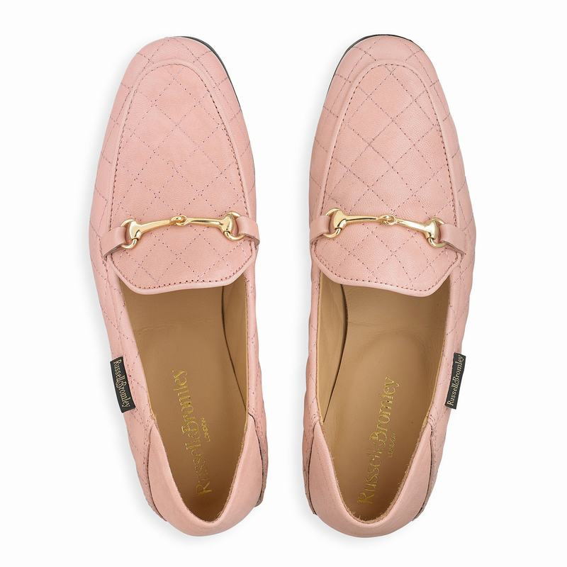 Russell And Bromley Loafer Ženske Mokasinke Roze | LVM9476NM