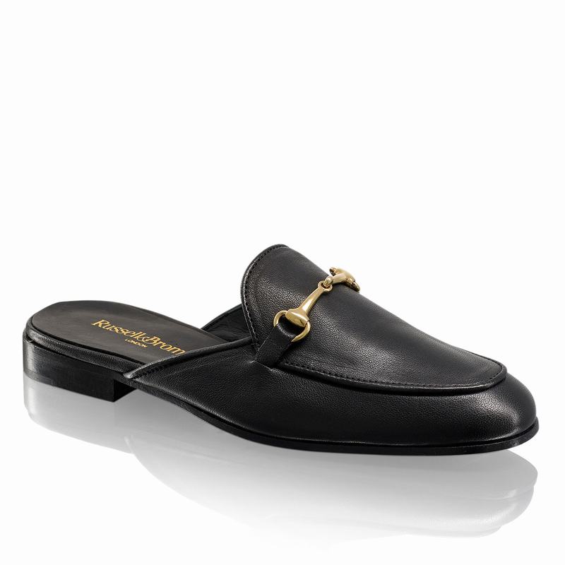 Russell And Bromley Loafermule Ženske Mokasinke Crne | DGT4130BU