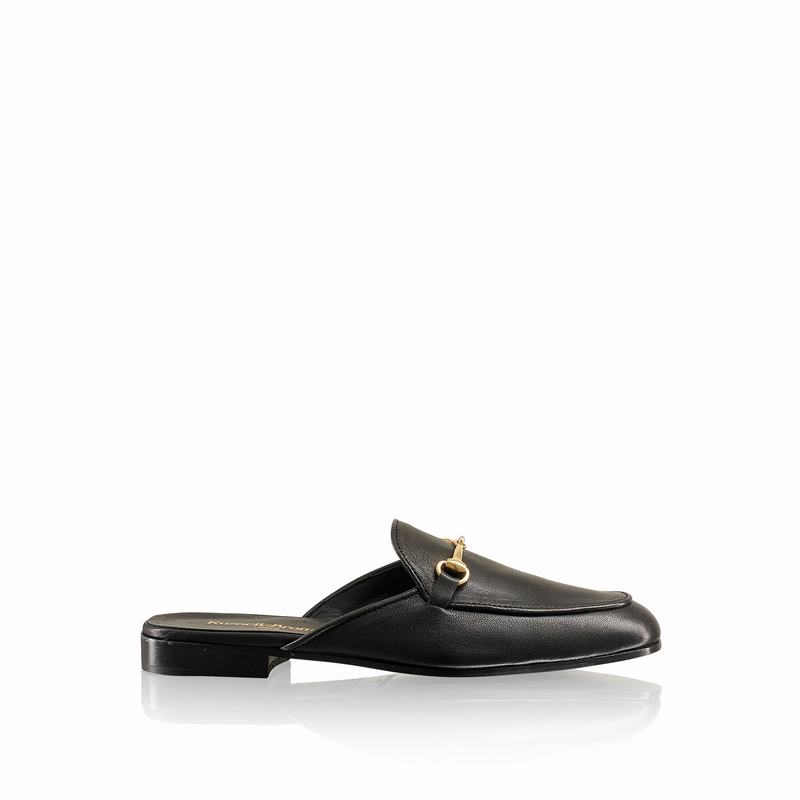 Russell And Bromley Loafermule Ženske Mokasinke Crne | DGT4130BU