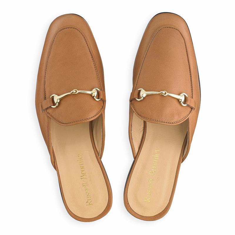 Russell And Bromley Loafermule Ženske Mokasinke Smeđe | GOU3286EN