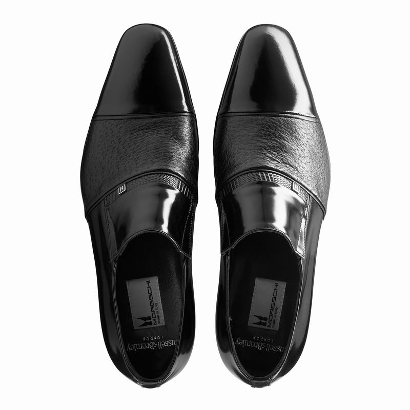Russell And Bromley Lugano Muške Mokasinke Crne | SNP6079PR