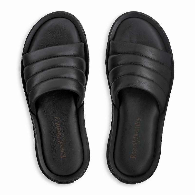 Russell And Bromley Luxe Muške Slajdovi Crne | ZFY2391TR