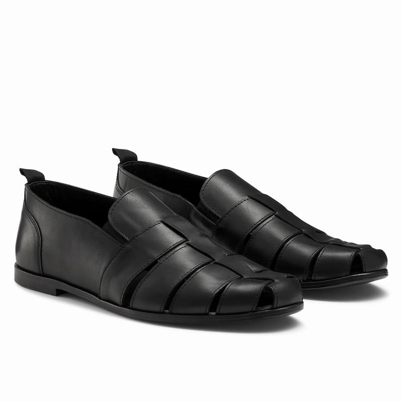 Russell And Bromley Mariner Muške Slip On Cipele Crne | HRT8984KJ