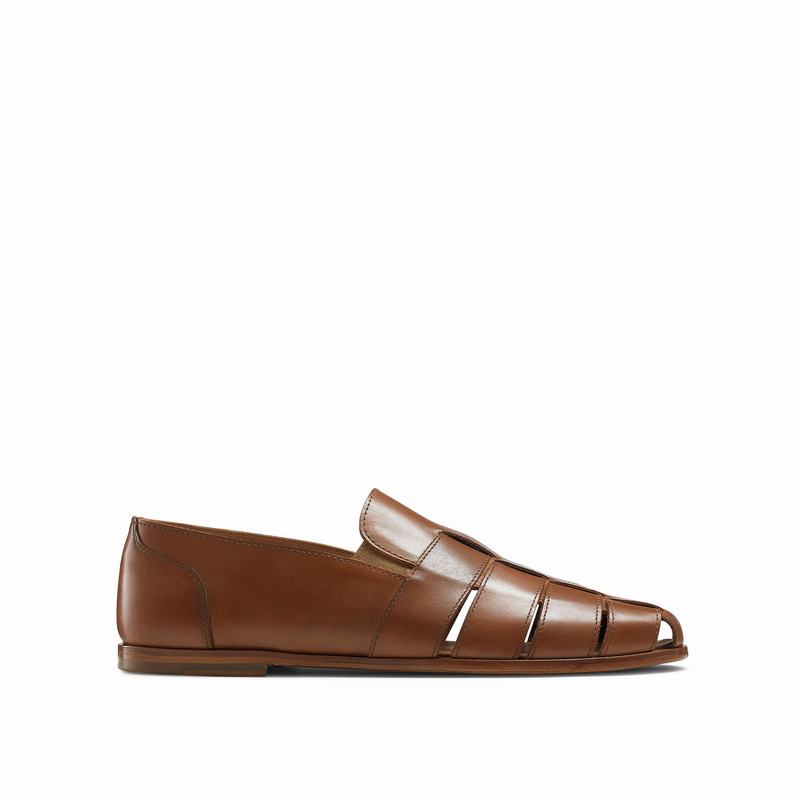 Russell And Bromley Mariner Muške Slip On Cipele Smeđe | UCL3148UB