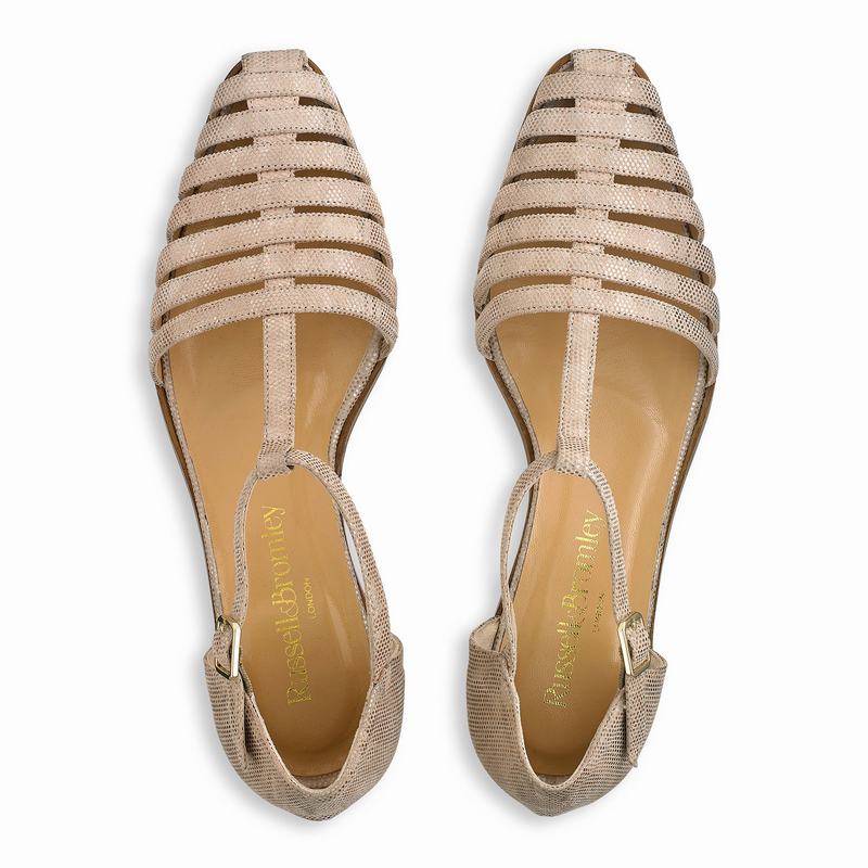 Russell And Bromley Mermaid Ženske Balerine Roze | GUB1657II