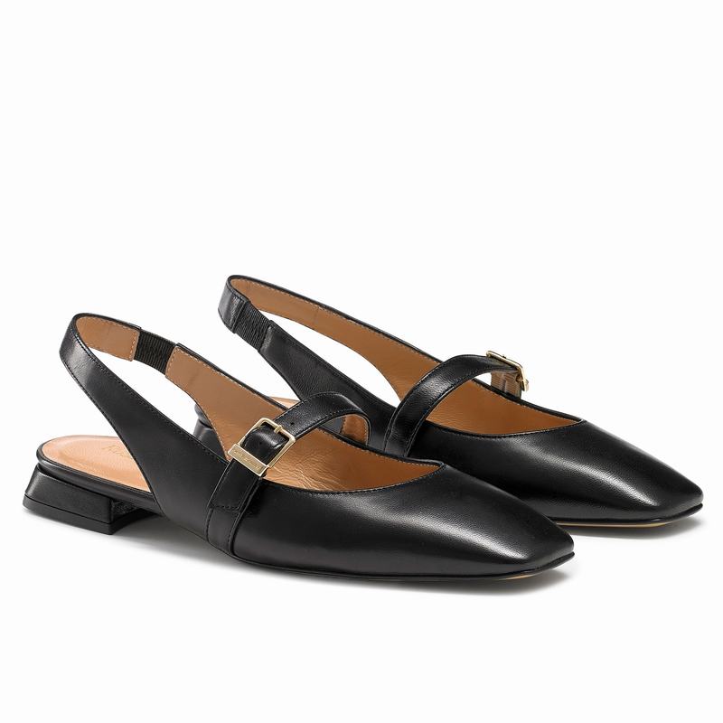 Russell And Bromley Miss Mary Ženske Balerine Crne | BCT6951YF