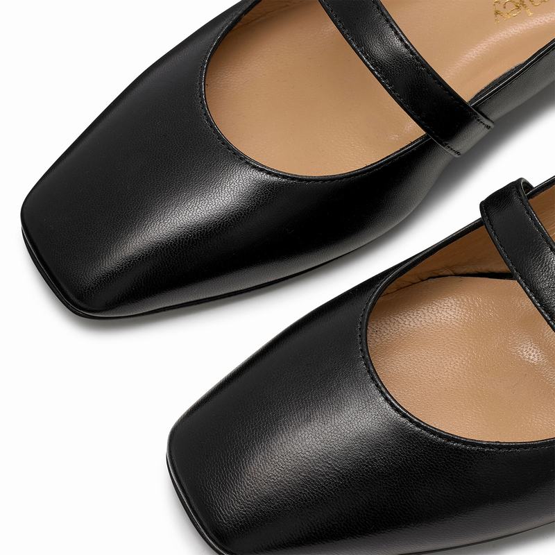 Russell And Bromley Miss Mary Ženske Balerine Crne | BCT6951YF