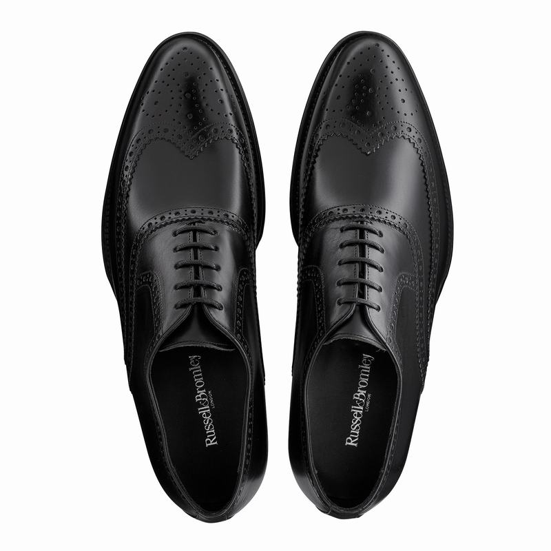 Russell And Bromley Oak Muške Oxfordice Crne | CQU9387AS