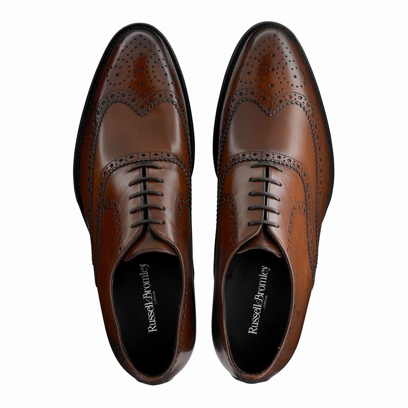 Russell And Bromley Oak Muške Oxfordice Smeđe | DVJ631JE