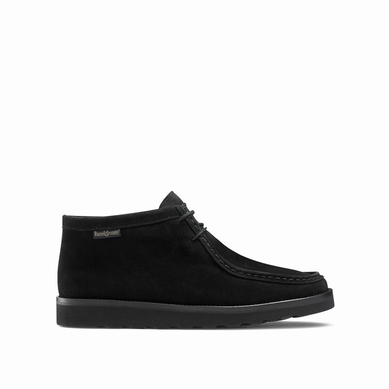 Russell And Bromley Ontario Hi Muške Cipele S Vezanjem Crne | UKT9894DI