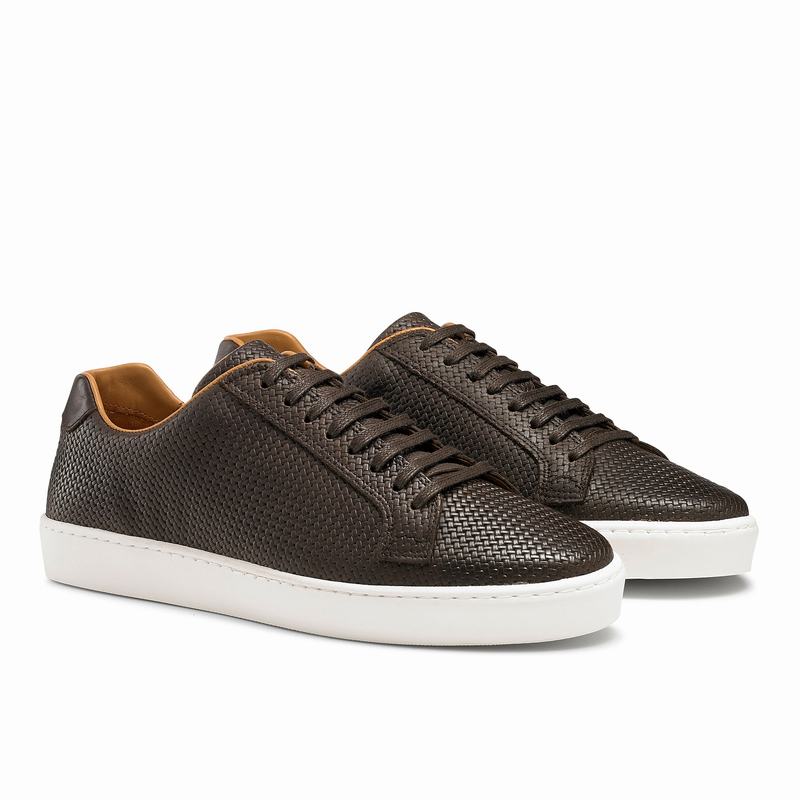 Russell And Bromley Park Run Muške Niske Tenisice Smeđe | CTB5192II