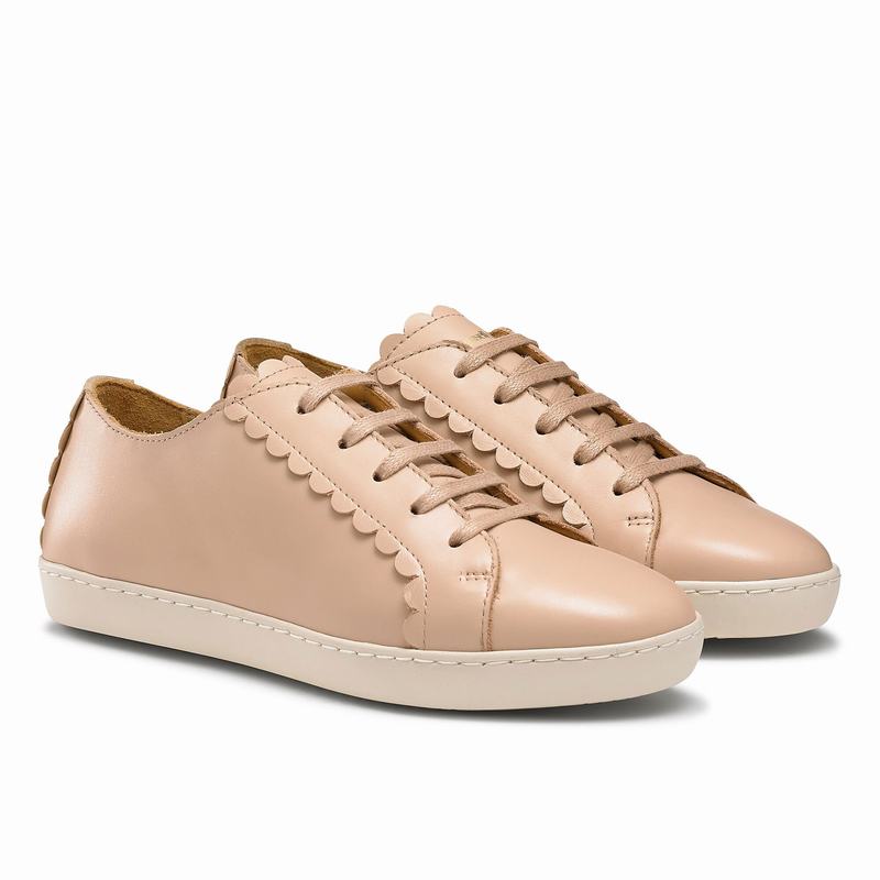 Russell And Bromley Peony Ženske Niske Tenisice Roze | CRF2850OT