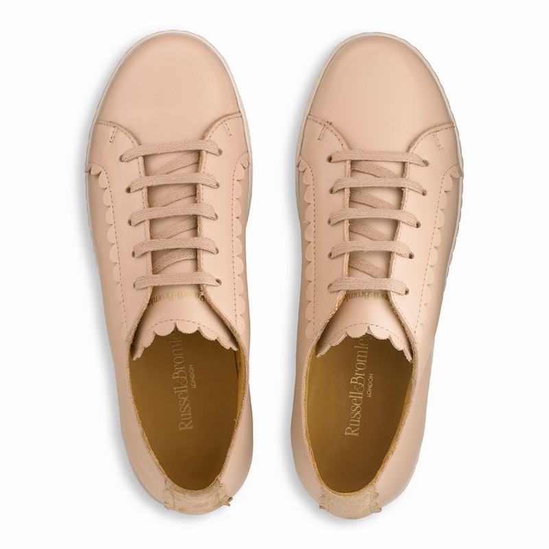 Russell And Bromley Peony Ženske Niske Tenisice Roze | CRF2850OT